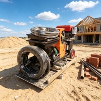 Machine à pulvériser du mortier de ciment électrique fiable 220V avec sortie continue pour la rénovation intérieure