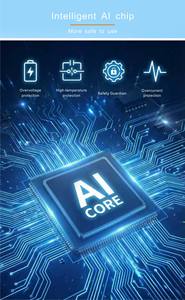 Ventilateur portable populaire, longue autonomie, rechargeable, ventilateur de refroidissement de bureau, 3 vitesses, écran LED numérique, mini ventilateurs à main - Product Image 5