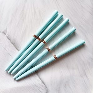 Lot de 5 pinceaux à ongles portables en nylon avec capuchons, stylos fins pour détails précis, pour manucure en salon - Product Image 6