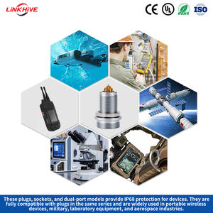 موصل كهربائي مخصص تحت الماء من سلسلة W الدائرية الصغيرة بـ 2-32 سن، كابل IP68 اختياري من الفولاذ المقاوم للصدأ للاستخدام تحت البحر - Product Image 6