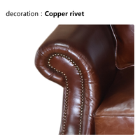 Ensemble de canapés capitonnés en cuir véritable de luxe, meubles modernes pour salon avec chaise longue, table basse et table d'appoint