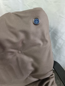 3 Level <b>USB</b> Heated Seat Cushion Full Back Support Washable Faux Leather <b>Heating</b> Chair Pad for Office Chair Vehicle & Indoor Use - Product Image 5