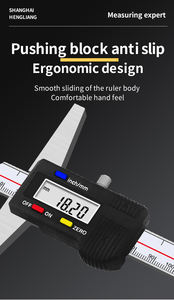 Hengliang เวอร์เนียสแตนเลสดิจิตอลคาลิเปอร์สล็อตคู่<span class=keywords><strong>เข็ม</strong></span>วัดหัวตะขอเดียวคาลิปเปอร์ดิจิตอลอิเล็กทรอนิกส์ความลึก - Product Image 2