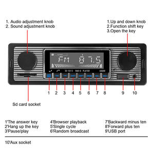 Reproductor MP3 para Coche de 12V con Control Remoto Radio Digital BT Audio Estéreo Música Electrónica Interior para Automóvil - Product Image 4
