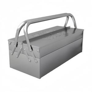 Caja de Herramientas Portátil de Acero Inoxidable de Tres Capas con Superficie Pulida, Resistente al Agua y al Polvo, para Uso Doméstico, OEM 1 - Product Image 3