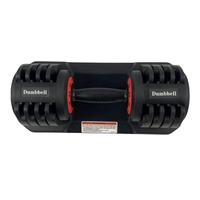 Ensemble de musculation à domicile Haltères de gymnastique réglables 6.5kg Haltères de fitness pour femmes