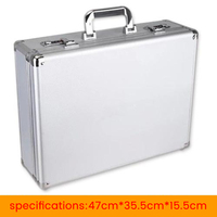 Valise à outils en aluminium vente en gros mallette de transport avec insert en mousse mallette d'organisation de stockage d'outils portable mallette personnalisée à usage spécial