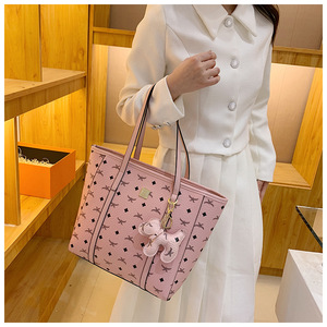 Usine en gros casual grande capacité fourre-tout femmes sac mode sac à bandoulière rétro luxe dames fourre-tout épaule sac à main - Product Image 3