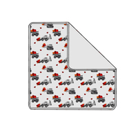 Vêtements pour enfants en bambou, couverture en bambou pour bébé personnalisée, couverture en bambou pour bébé imprimée à l'ouest, couverture en bambou tricotée confortable pour enfants, literie