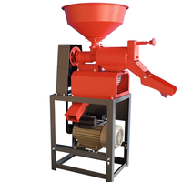 Prix d'usine ménage sans lame conception diesel millet épluchage riz décortiqueuse machines à moudre le riz
