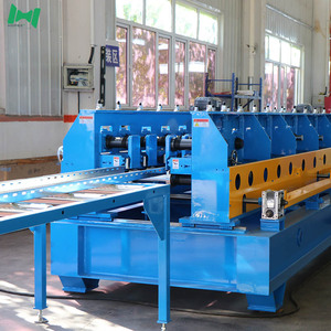 Intelligent Blue 150-450 mm Trench Type Cable Tray Making Machine Durable High Capacity Manufacturing <strong>Equipment</strong> - Product Image 6
