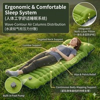 Matelas gonflable professionnel en TPU Diamond, robuste, imperméable, pour la randonnée et les SUV