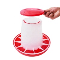 Mini mangeoires et abreuoires de volaille 1,5 l, fontaine à eau pour caille, 2 pièces