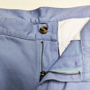 Pantalones cortos chinos de algodón con cremallera de cintura alta para hombre de verano de diseño personalizado, pantalones cortos informales hasta la rodilla para exteriores, pantalones de talla grande - Product Image 3