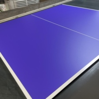 Planche de base en MDF de première qualité, écologique, poncée et certifiée E0, dédiée au tennis de table, pour salle de sport, chambre et cuisine