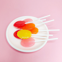 Sucettes sans sucre au Xylitol, saveurs Ananas, Raisin, Orange, Grenade, Pêche, bonbons fruités multicolores en bâtonnets, sachets