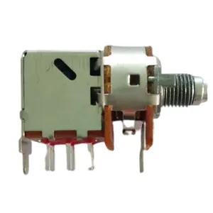 16mm Potentiometer Rotary Potentiometer with Push Pull Switch with Motor B20K Since 2004 20~300gf.cm 100 -2M 15000 Cycles 0.2W