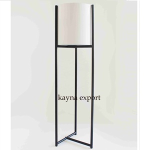 Maceta de pie de lujo para interior, moderna, de METAL, precio al por mayor, asequible - Product Image 1