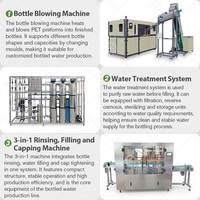 Ligne de production et machine de remplissage entièrement automatiques pour jus et eau en bouteilles en plastique – Vente
