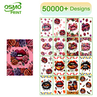 Autocollants UV OSMO Factory pour gobelets, motif crâne, imperméables, résistants aux UV, écologiques, transferts pour tasses, mugs et gobelets