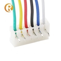 Connecteur de fil PA66 femelle à pas de 2.5mm électronique personnalisé 2-4 broches JST XH 2.54 assemblage de faisceau de câbles câbles 10 voies pour divers