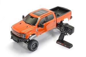 GENRACING 8992 1/10 4WD Camion personnalisé surélevé, empattement 407 mm, éclairage LED RGB sous châssis, servo métallique 12 kg, étanche, bleu, <span class=keywords><strong>voiture</strong></span> RTR - Product Image 4