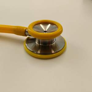 Хит продаж: стетоскоп из нержавеющей стали, серебристый, с двойным ушным датчиком, медицинский стетоскоп для взрослых - Product Image 4