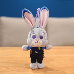 Juguete de Moda: Colgante para Bolso con Diseño de Zoológico, Lindo Colgante de Judy y Nick, Peluche de Zorro y Conejo, Regalo - Product Image 2