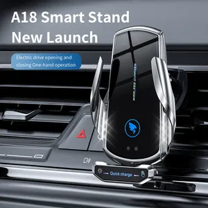 2023 Cellphone Accessories Mobile Phone Charger Holder Mount Auto Magnet 15W Wireless Fast Car Charger For Iphone