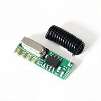 Module émetteur-récepteur sans fil 315/433/868/915MHZ, module de télécommande, kit DIY, module récepteur RF 433mhz avec antenne à ressort