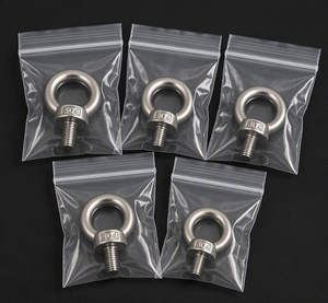 Stainless Steel Eye Bolt Ring Head Polished Plain <b>Screw</b> Eye for Electronics Housing Key Ring <b>Small</b> Parts Hanging Application - Product Image 6
