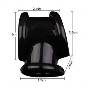 Penyangga Skrotum Silikon Lembut Nyaman untuk Pria, Peregang Bola Skrotum, Pengikat Testis, Peregang <span class=keywords><strong>Penis</strong></span> - Product Image 3