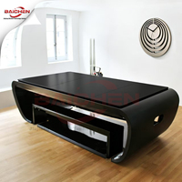 Tables de billard professionnelles en bois massif chêne et noyer, sur mesure, 7/8/9 pieds, sans fonction de retour de boules, pour intérieur