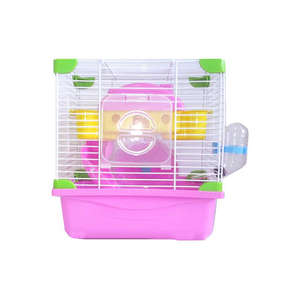 BOERキャンディークリスタル透明ハムスターケージベアペットケージケージブーディンミルクティー装飾風景小さなジェミニTM77BE-TM70 - Product Image 1