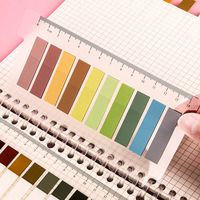 Notes autocollantes personnalisées découpées taille A5 autocollants de cadeaux d'affaires imprimés avec index coller couverture papier bloc-notes avec espace pour les notes