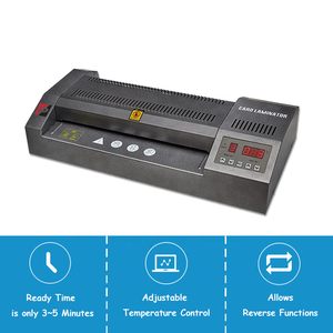 Huanda HD-330T Laminated Paper A3 A4 <strong>ID</strong> Card Automatic <strong>Laminating</strong> Machine Lamination Machine - Product Image 2