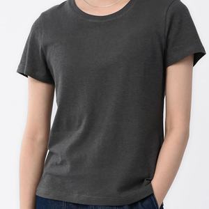 Camisetas de Manga Corta para Mujer, Personalizadas con Logotipo, Tejido Ecológico y Sostenible, Transpirable, de Algodón Orgánico y Cáñamo, Corte Ajustado Informal, Ropa Deportiva - Product Image 5