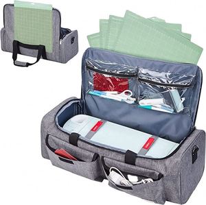 Estuche de Transporte de Fábrica BSCI para Cricut Explore Air 2/Cricut Maker/Maker 3, Bolsa de Transporte con Bolsillo para Tapete de 12x12 y Otras Herramientas - Product Image 3