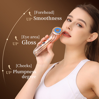 Appareil facial à micro-courant double action, masseur facial en silicone pour le cou
