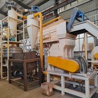 Machine de recyclage de voiture de ferraille de batterie au lithium-ion d'e-déchets