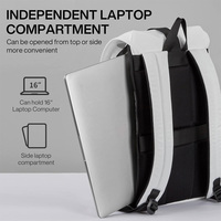 Sac à dos décontracté grande capacité avec logo personnalisé, fermeture éclair, durable, imperméable, pour ordinateur portable, unisexe, pour l'extérieur – Offre spéciale
