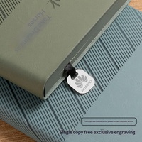 Cuaderno A5 de Cuero PU de Alta Calidad con Impresión UV, 360 Páginas, Tapa Dura, Cierre Magnético, Páginas Rayadas Resistentes al Agua, Mini