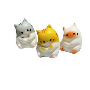 Nouveau jouet anti-stress pour chat, en PU, à remontée lente, à presser, en forme <span class=keywords><strong>de</strong></span> dessin animé, pour <span class=keywords><strong>la</strong></span> décoration <span class=keywords><strong>de</strong></span> <span class=keywords><strong>table</strong></span>, jouet relaxant - Product Image 6