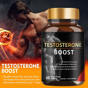 Complément alimentaire pour hommes : Capsules de soutien musculaire et de vitalité masculine – Le choix populaire - Product Image 3