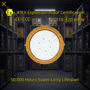 LONTU 200W ATEX Projecteur LED antidéflagrant à longue durée de vie 50000H IP65 pour les mines, les tunnels, le traitement du charbon et les zones dangereuses et poussiéreuses - Product Image 2