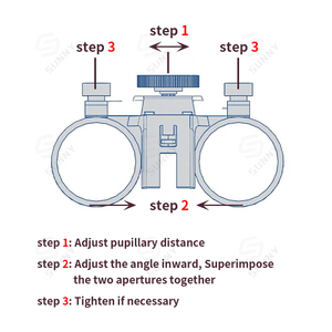 5x/6x Loupes Dentaires Sans Fil Rechargeable Phare Médical 5W Dentisterie Led Loupe Binoculaire Équipements Chirurgicaux Dentaires - Product Image 6