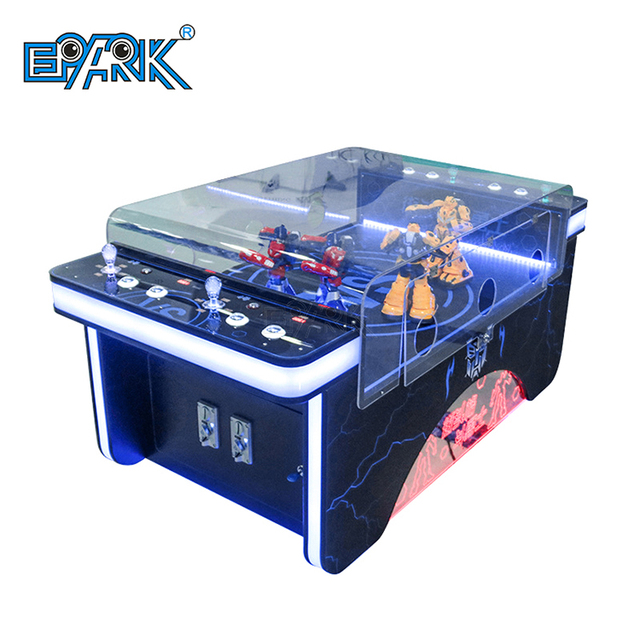 Amusement Machine Fighting Mecha Warrior Battle Game for 4 Players Coin Operated Arcade Fighting Machine