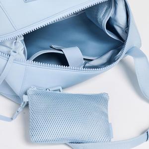 Bolsa de Lona para Zapatos, Plegable, Personalizada, de Gran Capacidad, Azul, de Neopreno, Impermeable, Estilo Deportivo Informal, para Fin de Semana, con Cierre, Duradera y Ecológica - Product Image 5