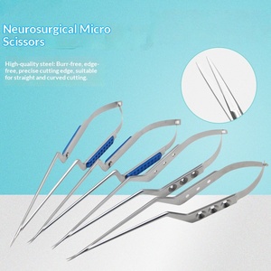 Instrumento de Neurocirurgia Manual em Forma de Pistola, Tesoura Micro em Aço Inoxidável e Titânio para Remodelação - Product Image 1
