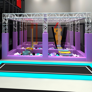 Customizable Indoor Trampoline Amusement Park | High-Revenue Kids Adventure Playground for Commercial Use TUV CE Certified Max - Product Image 3